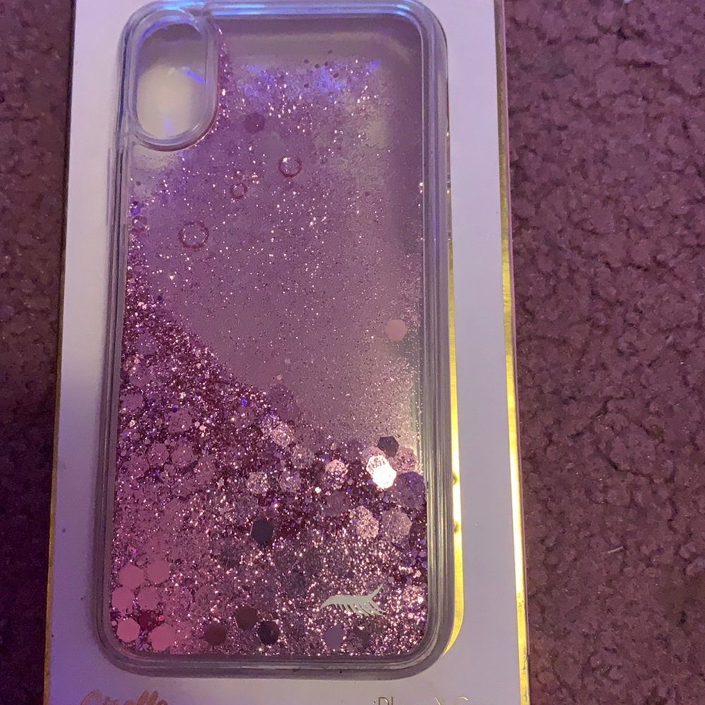 Glitter IPhone X case